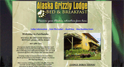 Desktop Screenshot of akgrizzlylodge.com